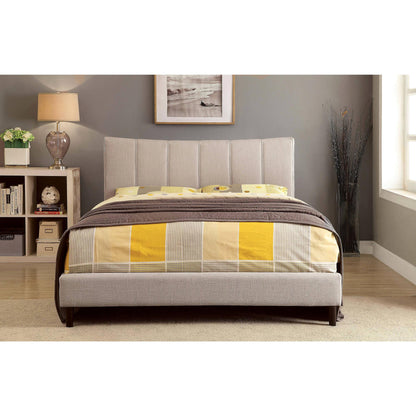  Furniture of America Ennis King Upholstered Panel Bed CM7678BG-EK-BED IMAGE 3