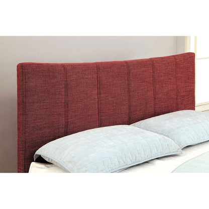  Furniture of America Ennis Twin Upholstered Panel Bed CM7678RD-T-BED IMAGE 3