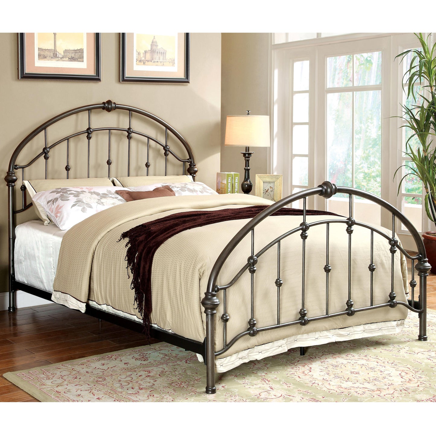  Furniture of America Carta California King Bed CM7702CK IMAGE 1