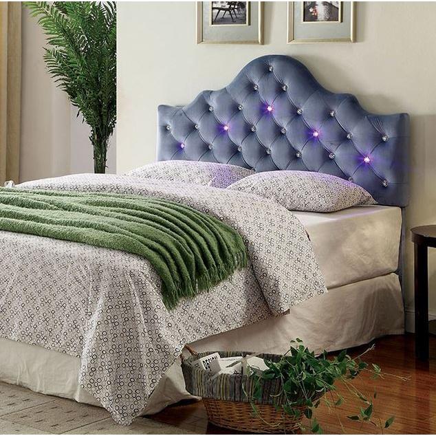  Furniture of America Bed Components Headboard CM7404BL-HB-FQ IMAGE 1