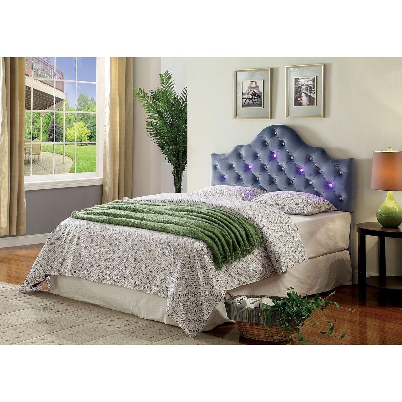  Furniture of America Bed Components Headboard CM7404BL-HB-T IMAGE 4