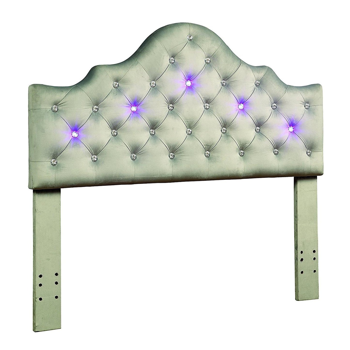  Furniture of America Bed Components Headboard CM7404GY-HB-T IMAGE 2