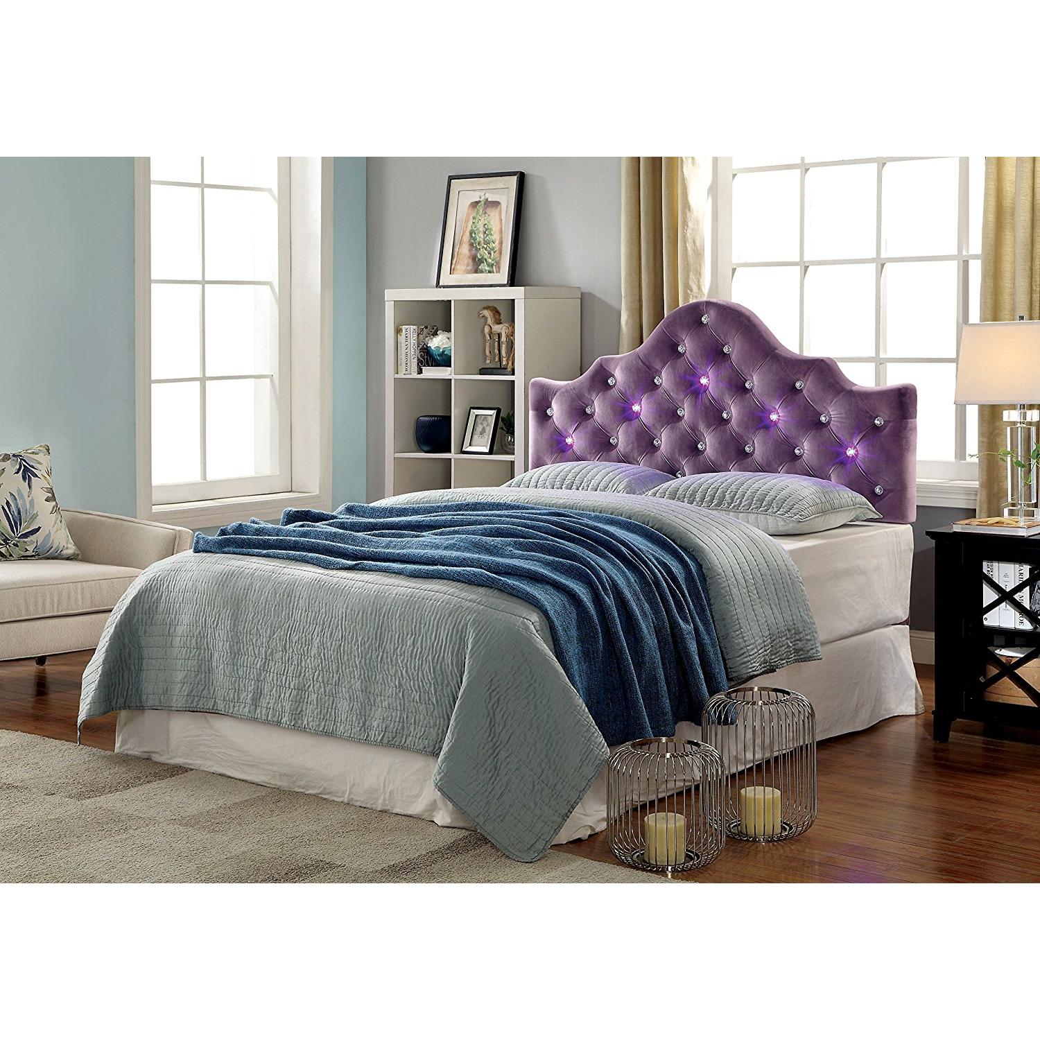  Furniture of America Bed Components Headboard CM7404PR-HB-T IMAGE 5