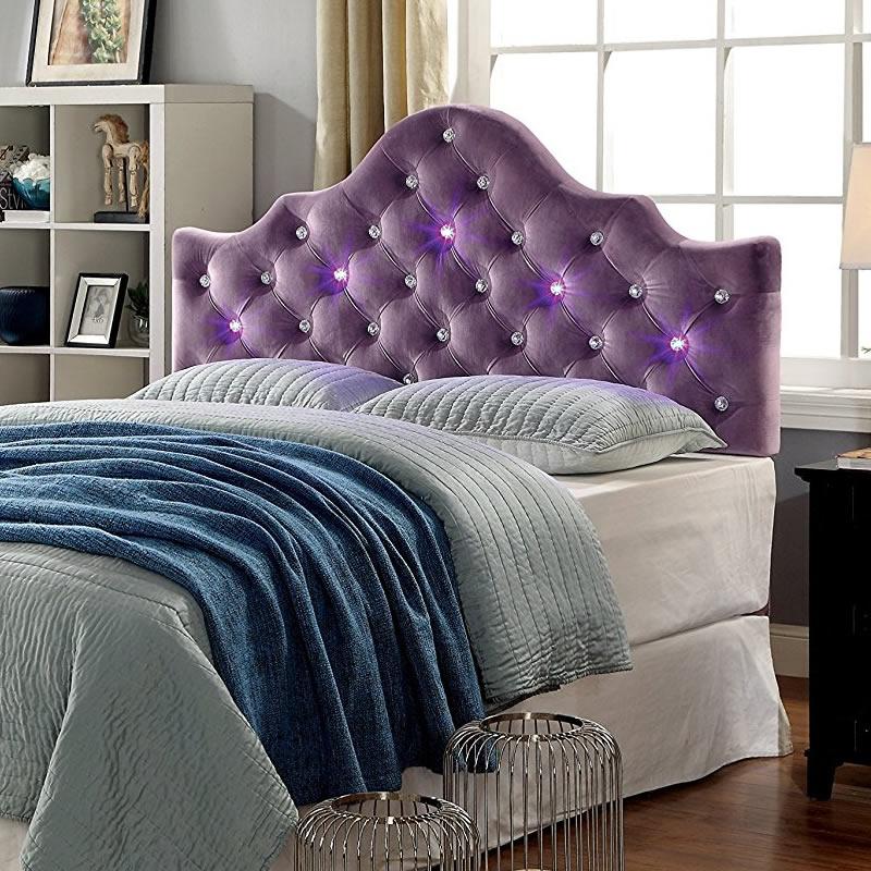  Furniture of America Bed Components Headboard CM7404PR-HB-FQ IMAGE 1