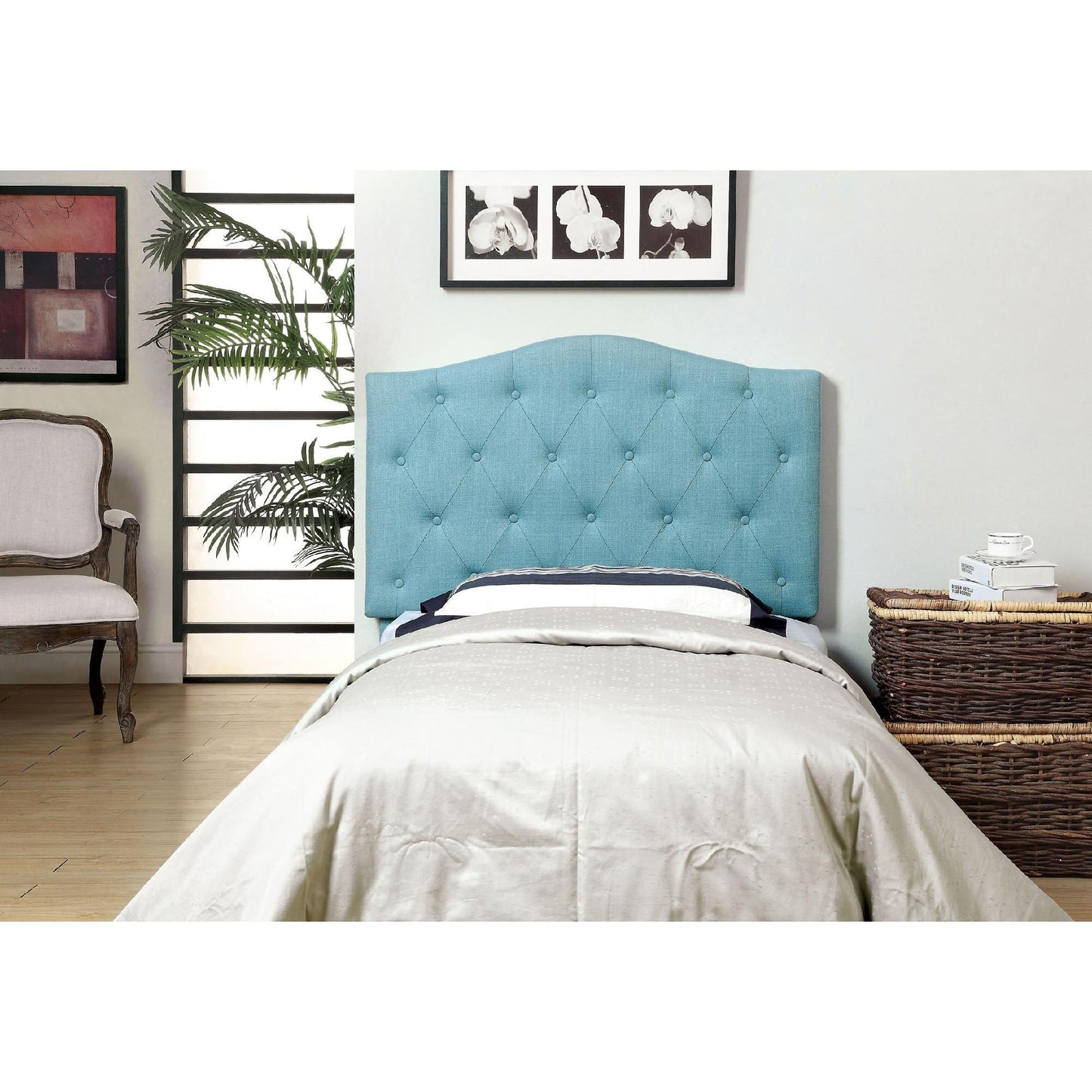 Furniture of America Bed Components Headboard CM7989BL-HB-T IMAGE 3
