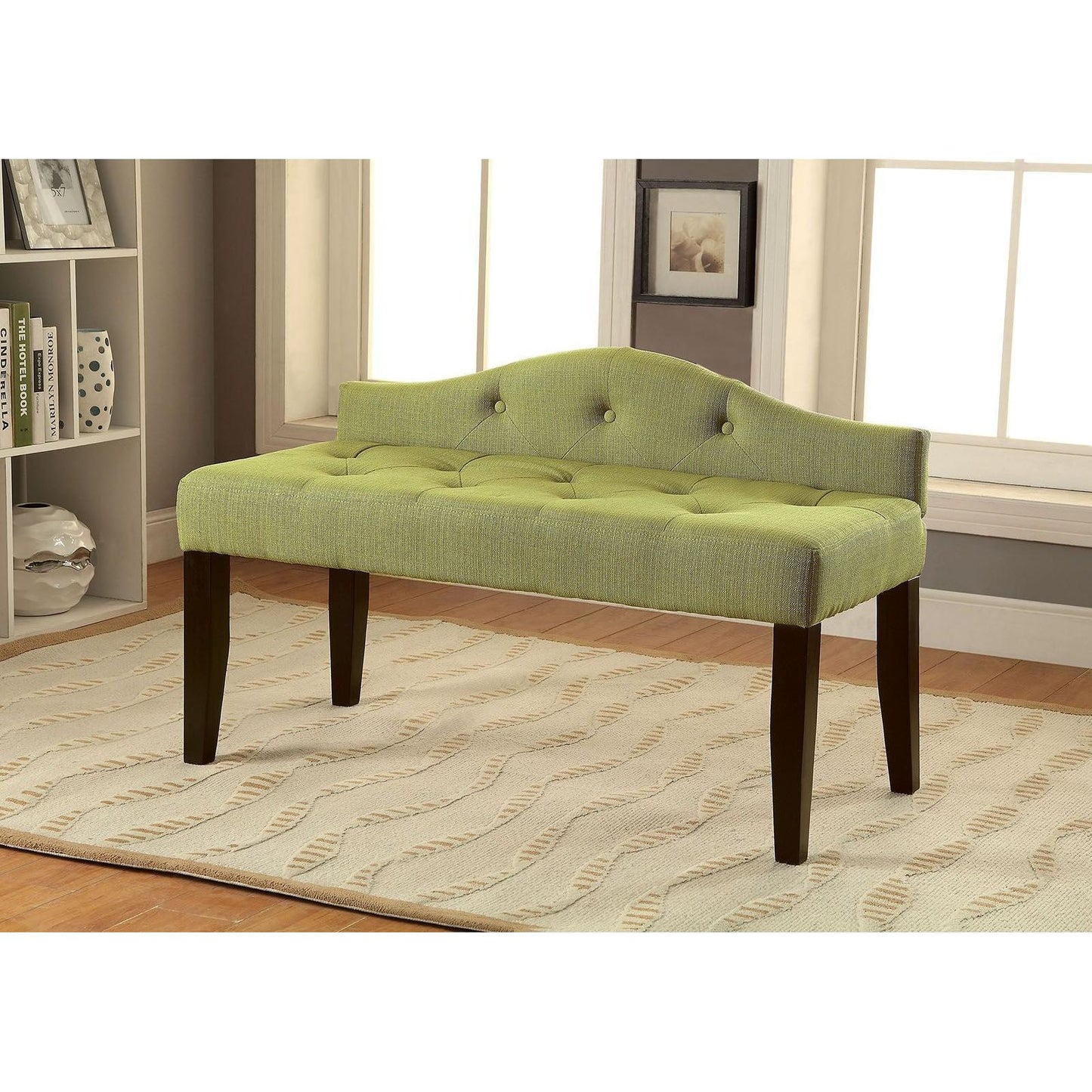  Furniture of America Alipaz Bench CM-BN6796GR-S IMAGE 2