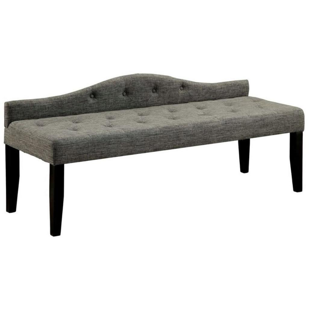  Furniture of America Alipaz Bench CM-BN6796GY-L IMAGE 1