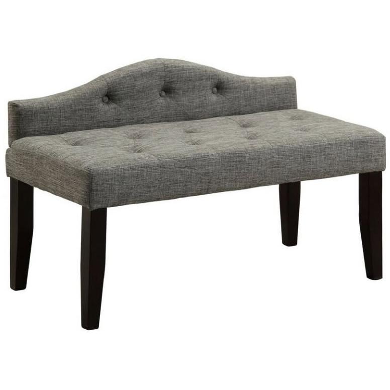  Furniture of America Alipaz Bench CM-BN6796GY-S IMAGE 1