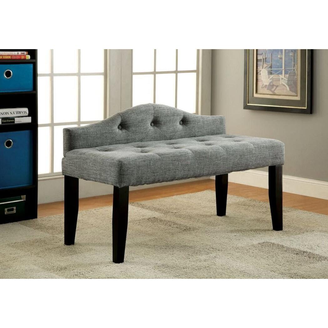  Furniture of America Alipaz Bench CM-BN6796GY-S IMAGE 2