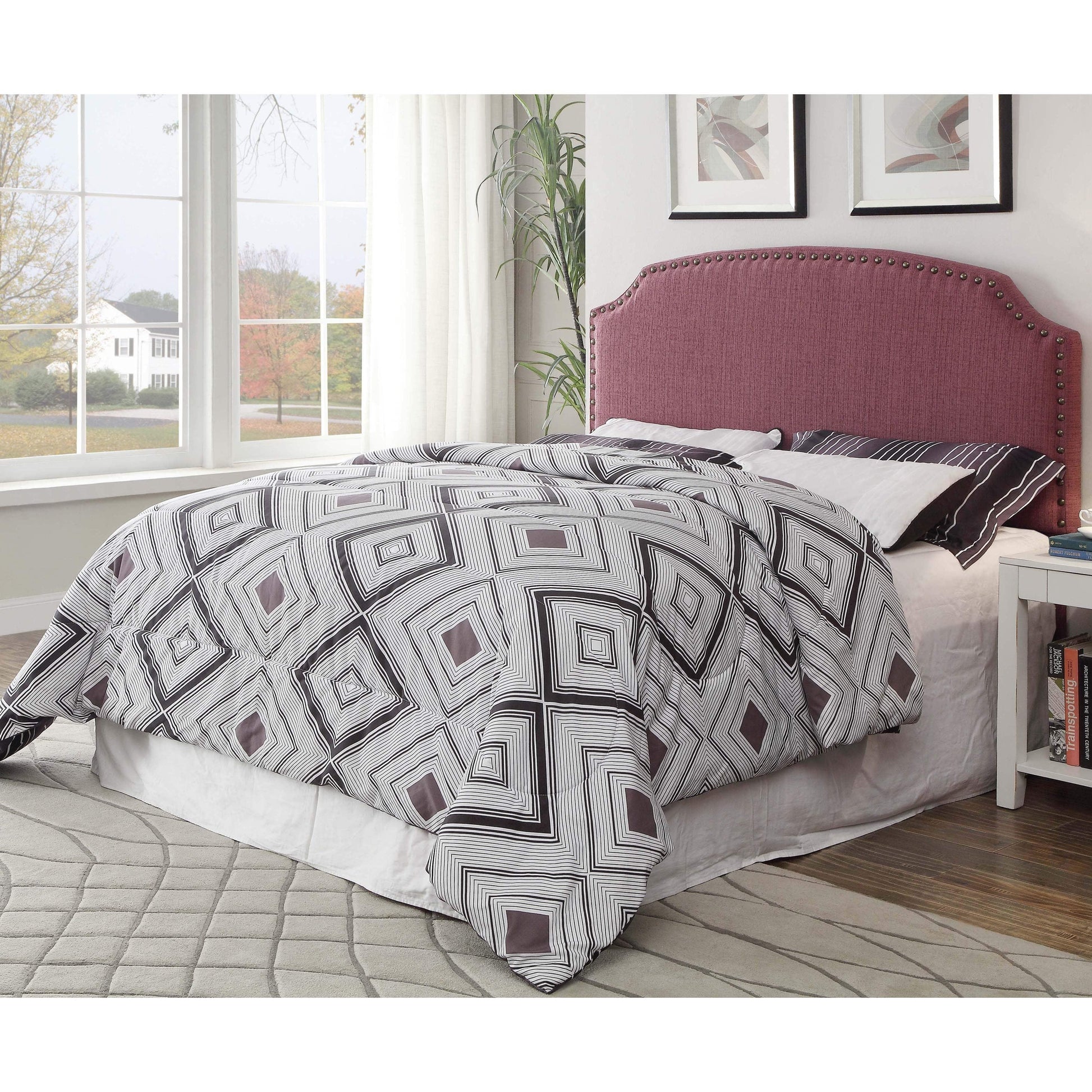  Furniture of America Bed Components Headboard CM7880PR-HB-K IMAGE 4