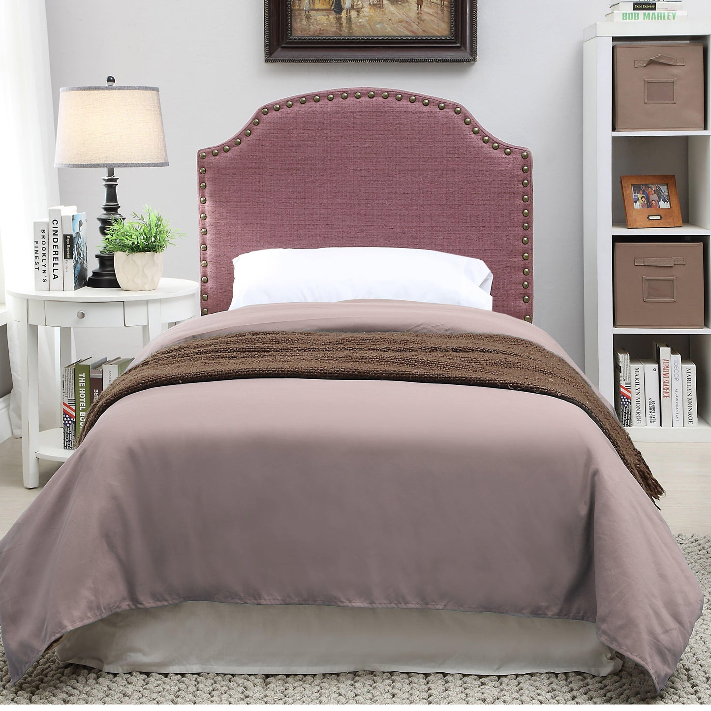  Furniture of America Bed Components Headboard CM7880PR-HB-T IMAGE 4