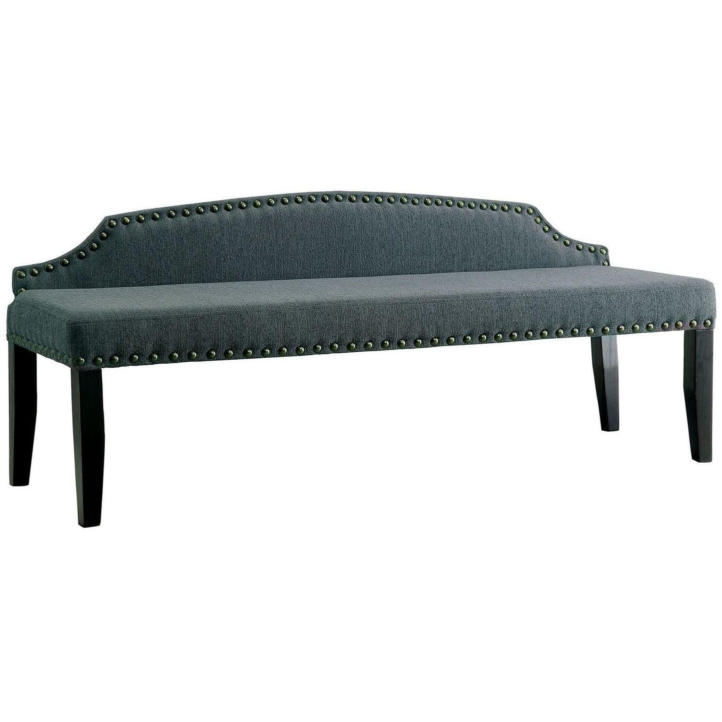  Furniture of America Hasselt Bench CM-BN6880GY-L IMAGE 1