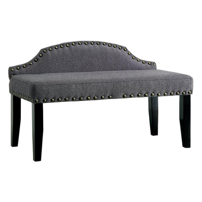  Furniture of America Hasselt Bench CM-BN6880GY-S IMAGE 1