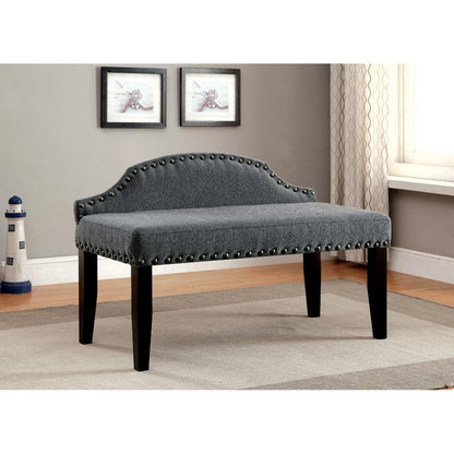  Furniture of America Hasselt Bench CM-BN6880GY-S IMAGE 2