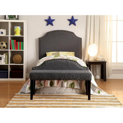  Furniture of America Hasselt Bench CM-BN6880GY-S IMAGE 4