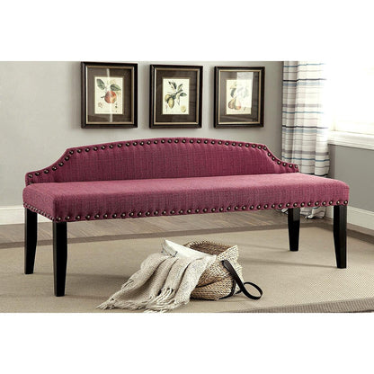  Furniture of America Hasselt Bench CM-BN6880PR-L IMAGE 2