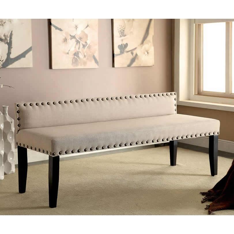  Furniture of America Herstal Bench CM-BN6051IV-L IMAGE 2
