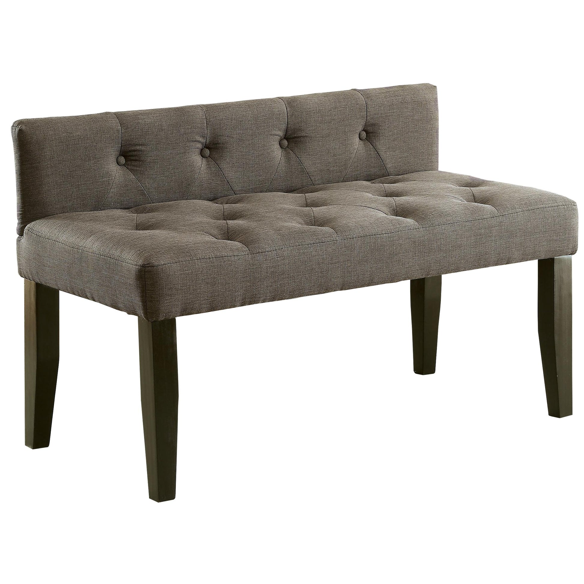  Furniture of America Leeroy III Bench CM-BN6794LB-S IMAGE 1