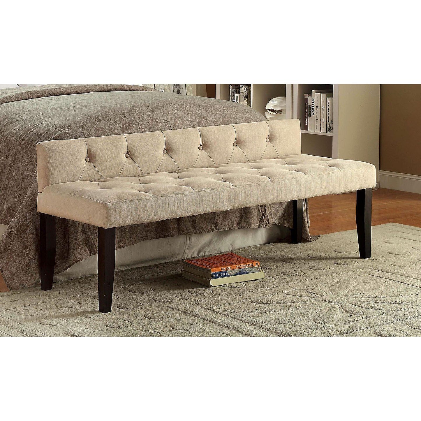  Furniture of America Leeroy III Bench CM-BN6794IV-L IMAGE 2