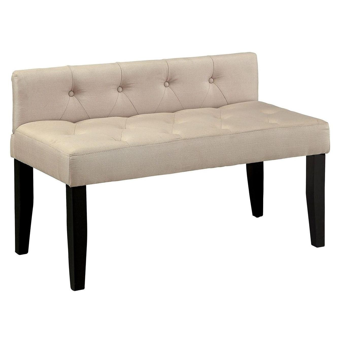  Furniture of America Leeroy III Bench CM-BN6794IV-S IMAGE 1