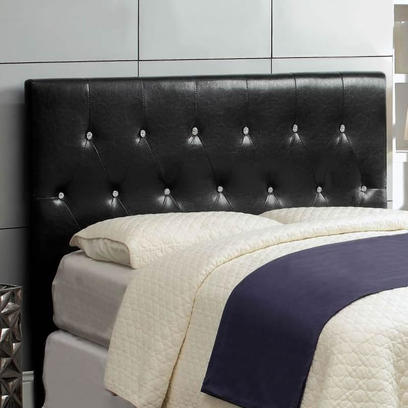  Furniture of America Bed Components Headboard CM7949BK-HB-FQ IMAGE 2