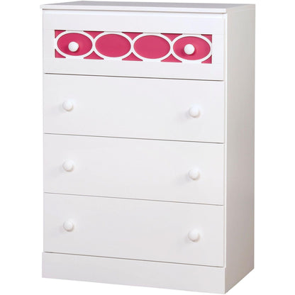  Furniture of America Cammi 4-Drawer Kids Chest CM7853PK-C IMAGE 1
