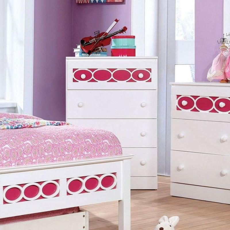  Furniture of America Cammi 4-Drawer Kids Chest CM7853PK-C IMAGE 2
