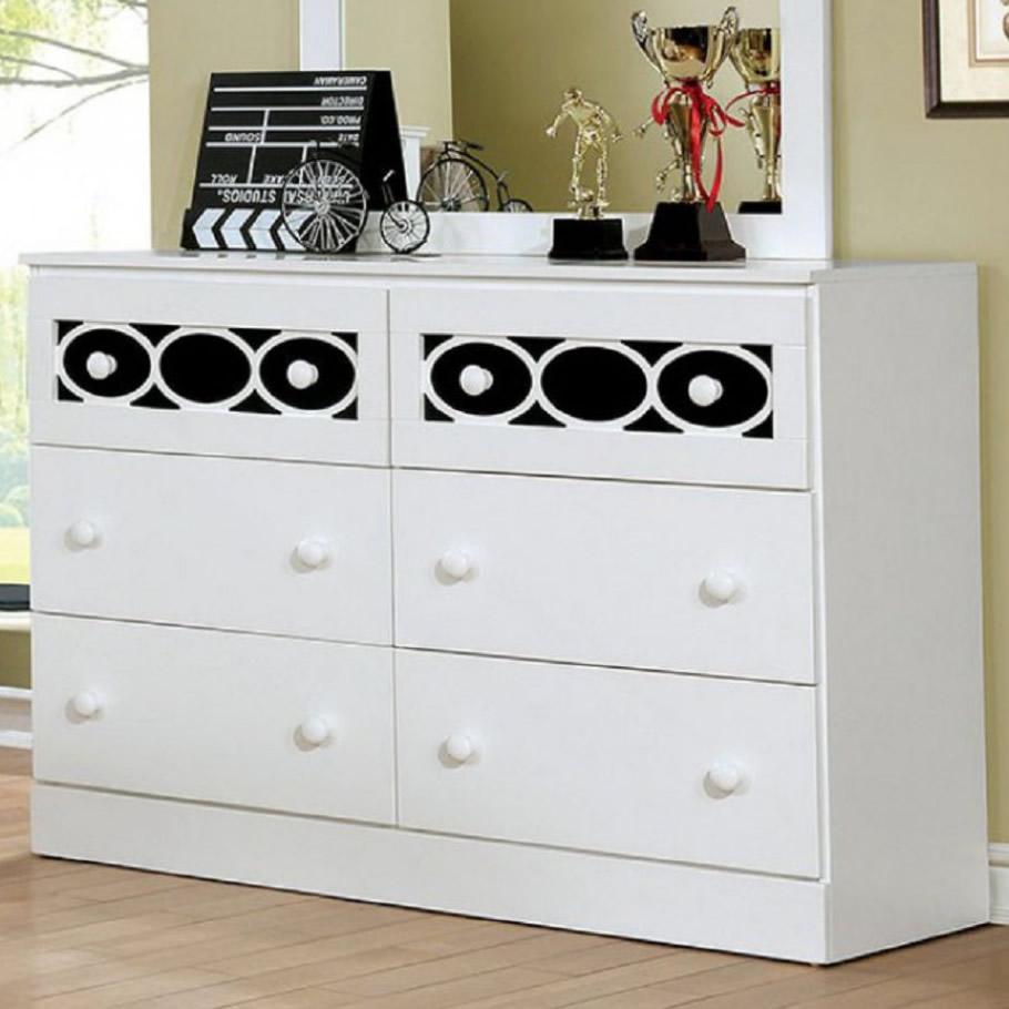  Furniture of America Cammi 6-Drawer Kids Dresser CM7853BL-D IMAGE 2