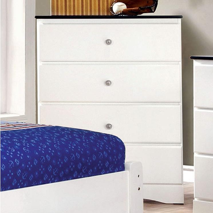  Furniture of America Kimmel 4-Drawer Kids Chest CM7626BL-C IMAGE 2