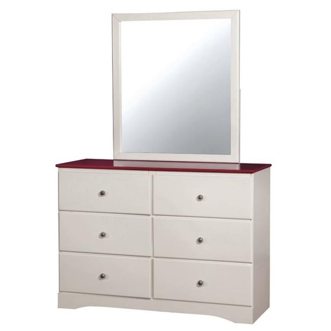  Furniture of America Kimmel 6-Drawer Kids Dresser CM7626PK-D IMAGE 2