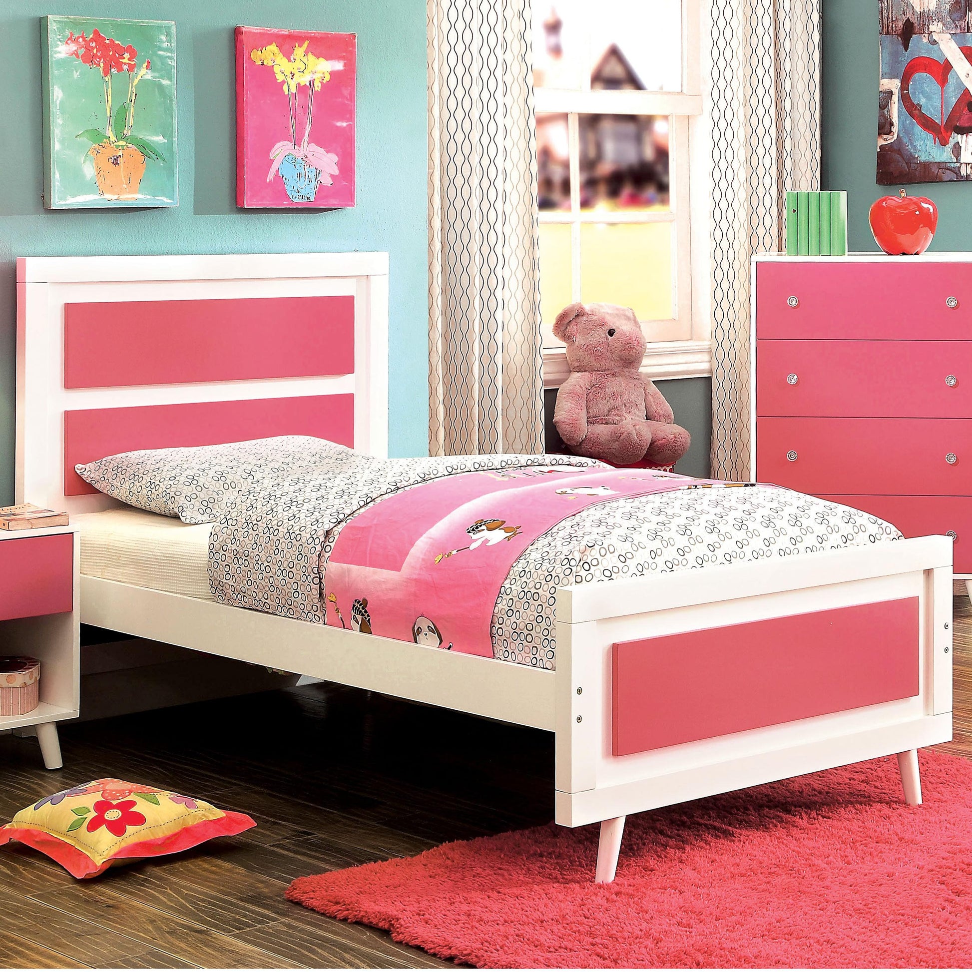  Furniture of America Kids Beds Bed CM7850PK-T-BED IMAGE 2