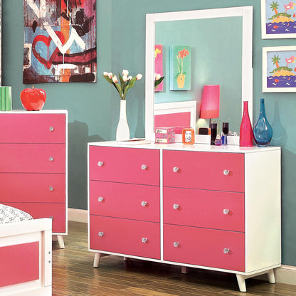  Furniture of America Alivia 6-Drawer Kids Dresser CM7850PK-D IMAGE 2