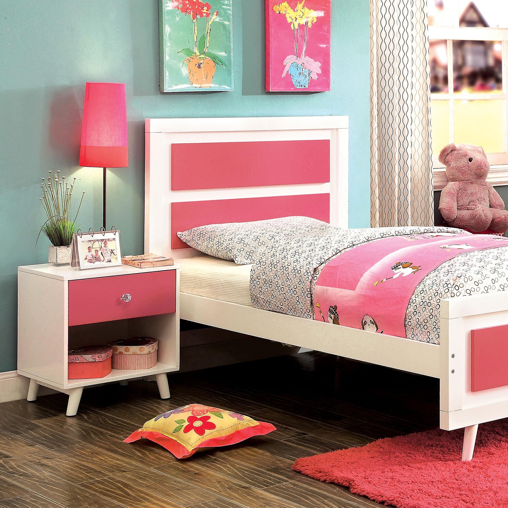  Furniture of America Alivia 1-Drawer Kids Nightstand CM7850PK-N IMAGE 2