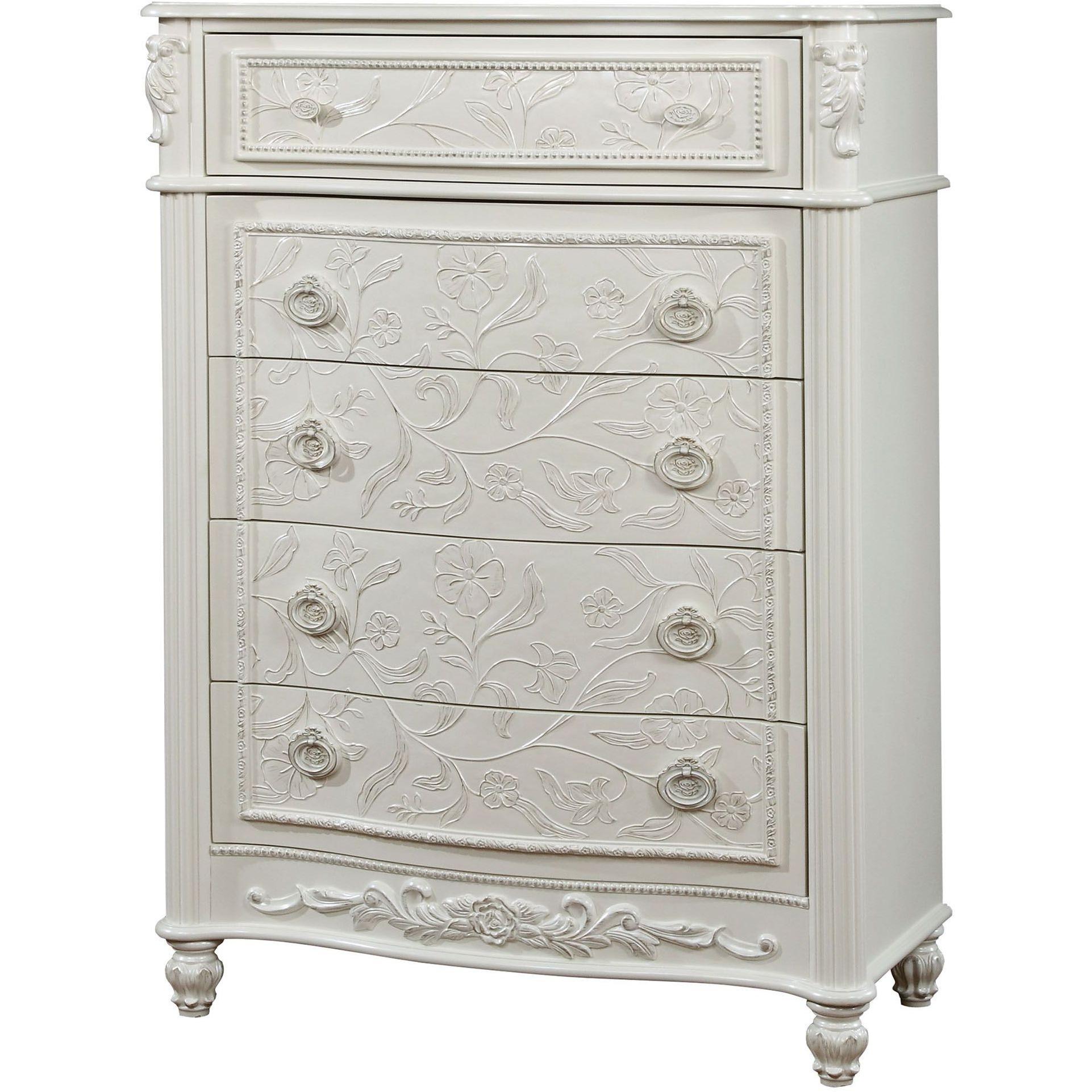  Furniture of America Henrietta 5-Drawer Kids Chest CM7192C IMAGE 1