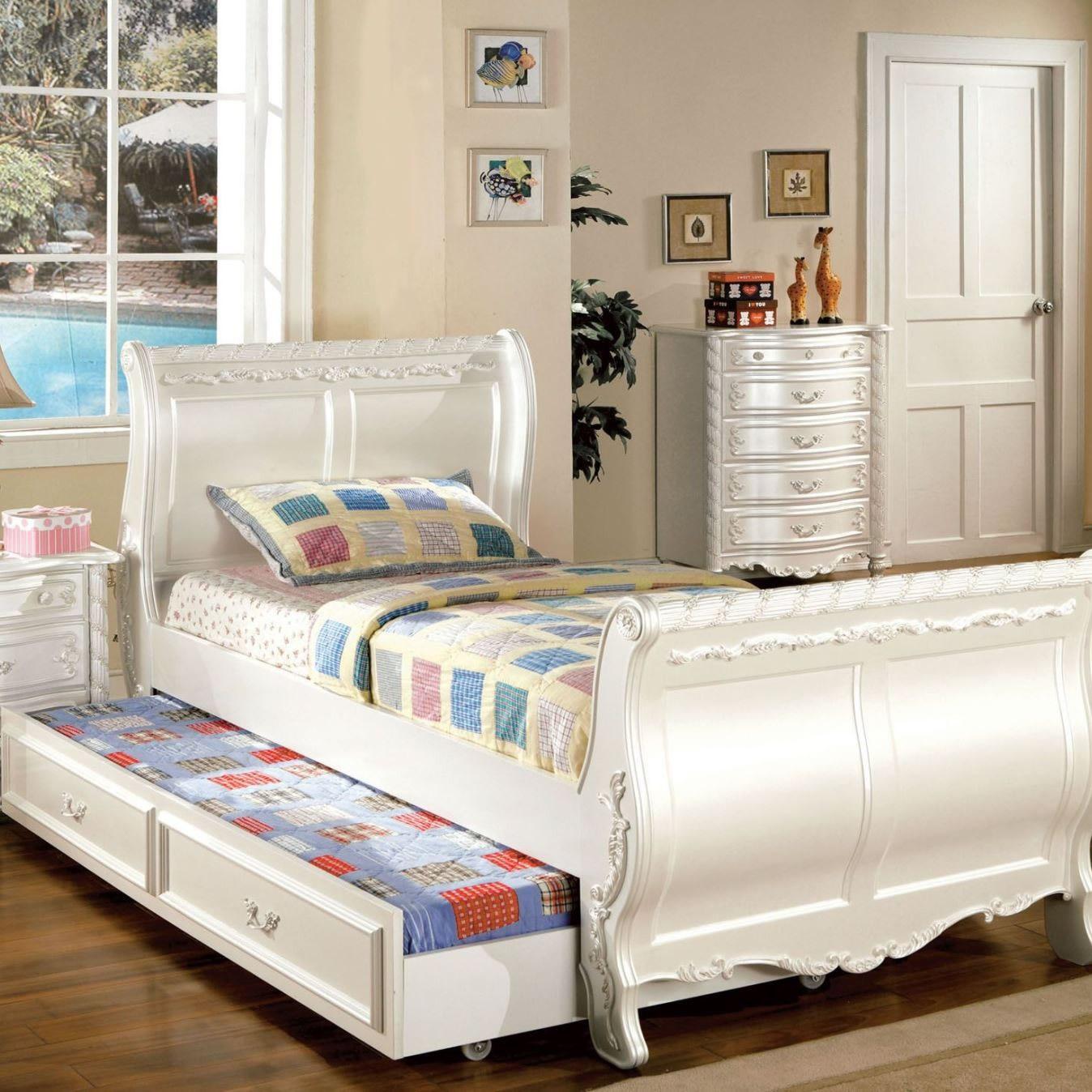  Furniture of America Kids Beds Trundle Bed CM7226CTR IMAGE 2