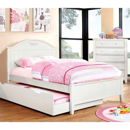  Furniture of America Kids Beds Bed CM7942WH-T-BED IMAGE 1
