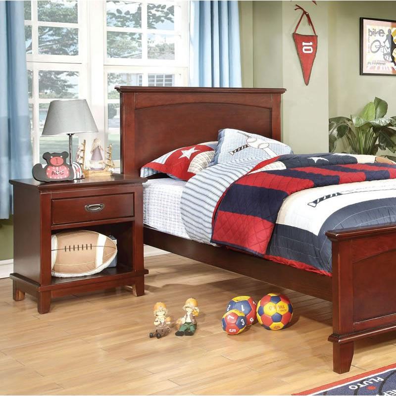  Furniture of America Colin 1-Drawer Kids Nightstand CM7909CH-N IMAGE 2