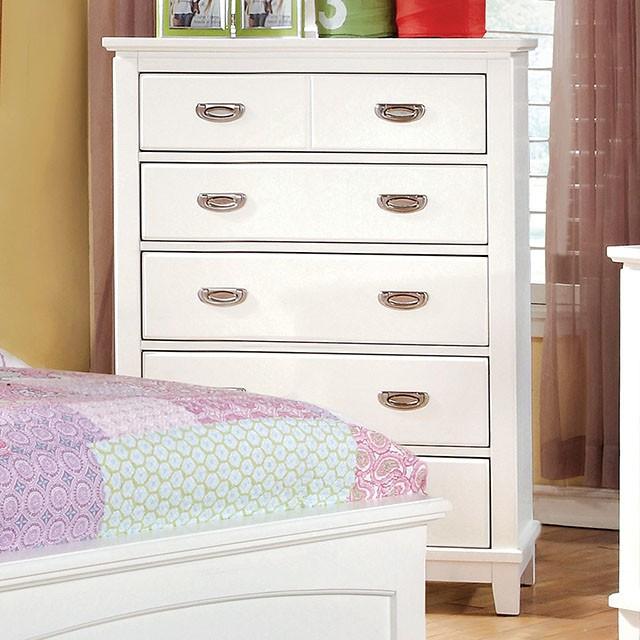  Furniture of America Colin Kids 6-Drawer Chest CM7909WH-C IMAGE 1