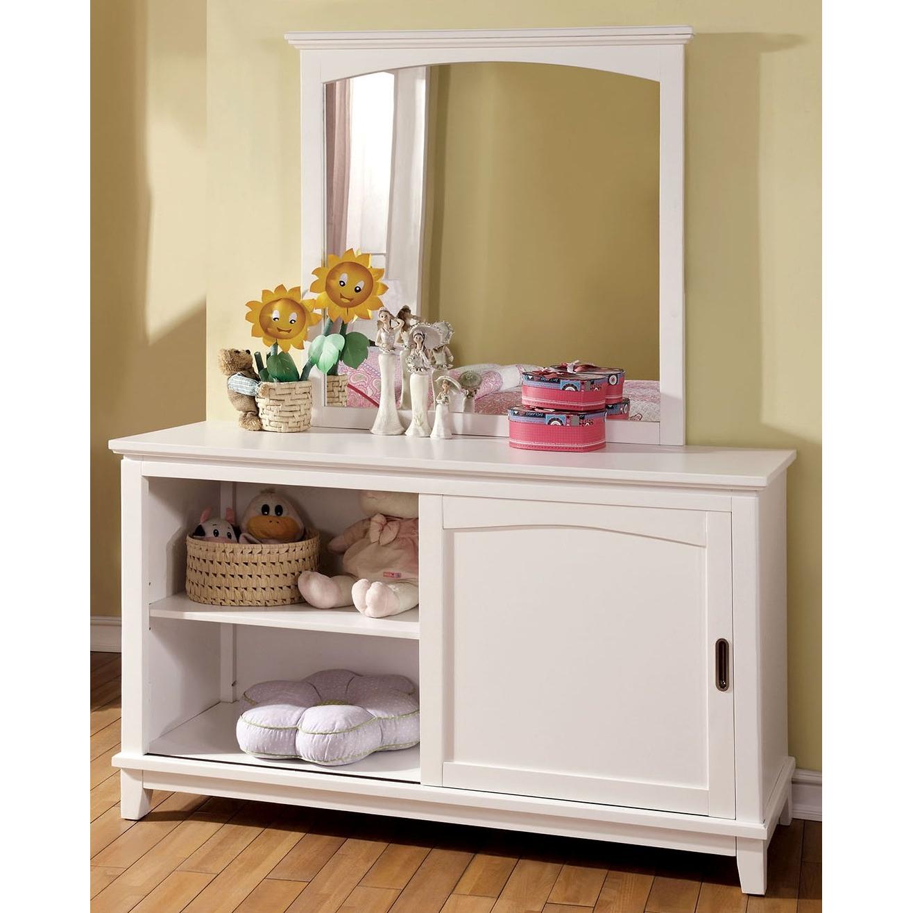  Furniture of America Colin 3-Drawer Kids Dresser CM7909WH-D IMAGE 2