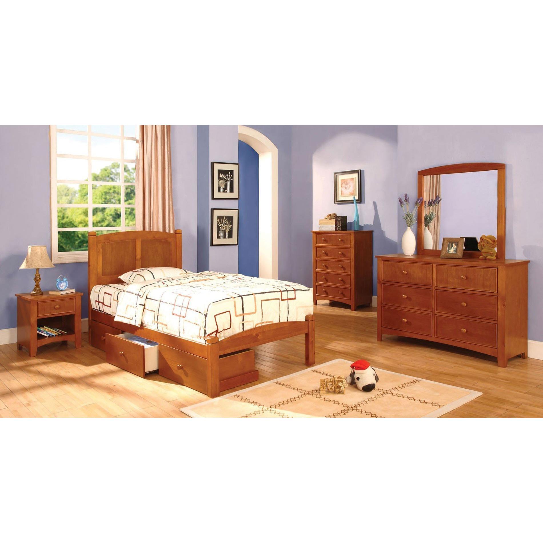  Furniture of America Kids Dresser Mirrors Mirror CM7905OAK-M IMAGE 3