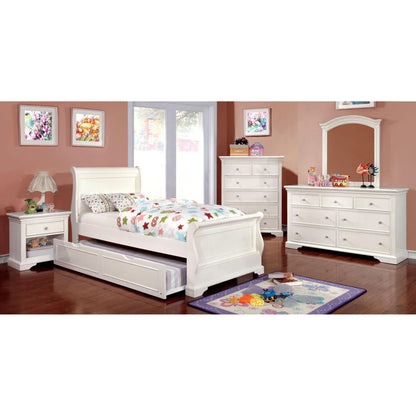  Furniture of America Kids Beds Bed CM7944WH-F-BED IMAGE 2