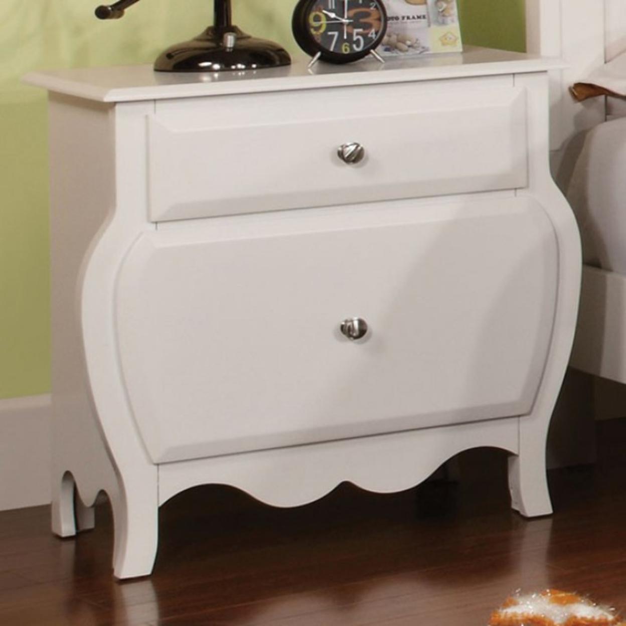 Furniture of America Roxana 2-Drawer Kids Nightstand CM7940N IMAGE 1