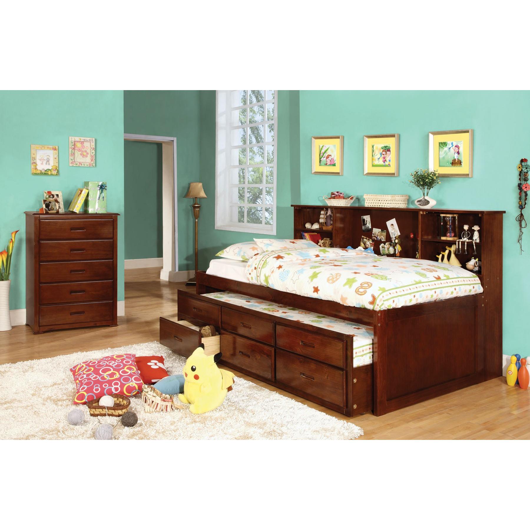  Furniture of America Kids Beds Bed CM7583CH-BED IMAGE 2