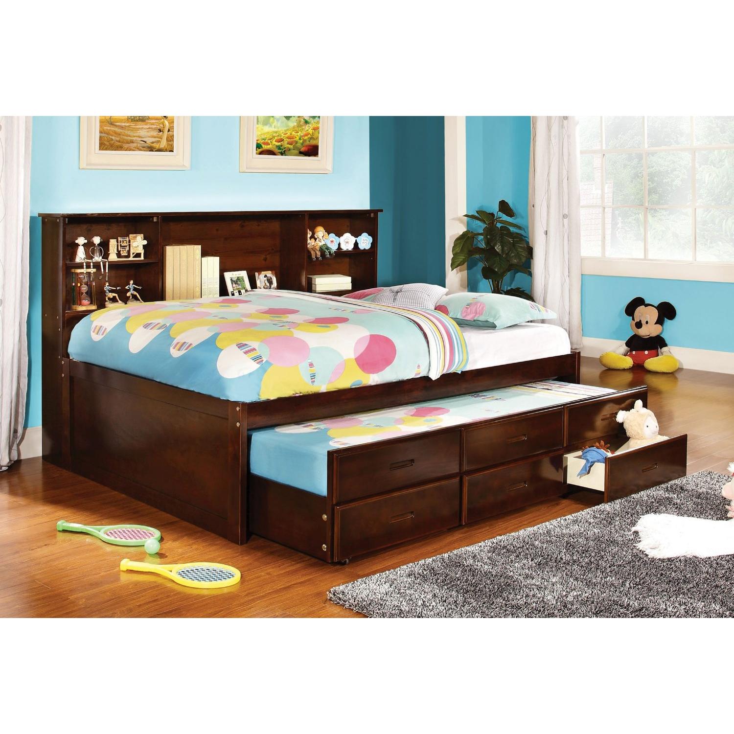  Furniture of America Kids Beds Bed CM7583CH-F-BED IMAGE 1