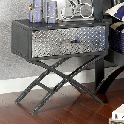  Furniture of America Metro 1-Drawer Nightstand CM7166N IMAGE 1