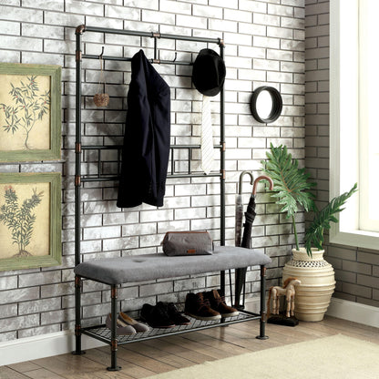  Furniture of America Coat Racks Hall Tree CM7914BN-L IMAGE 1
