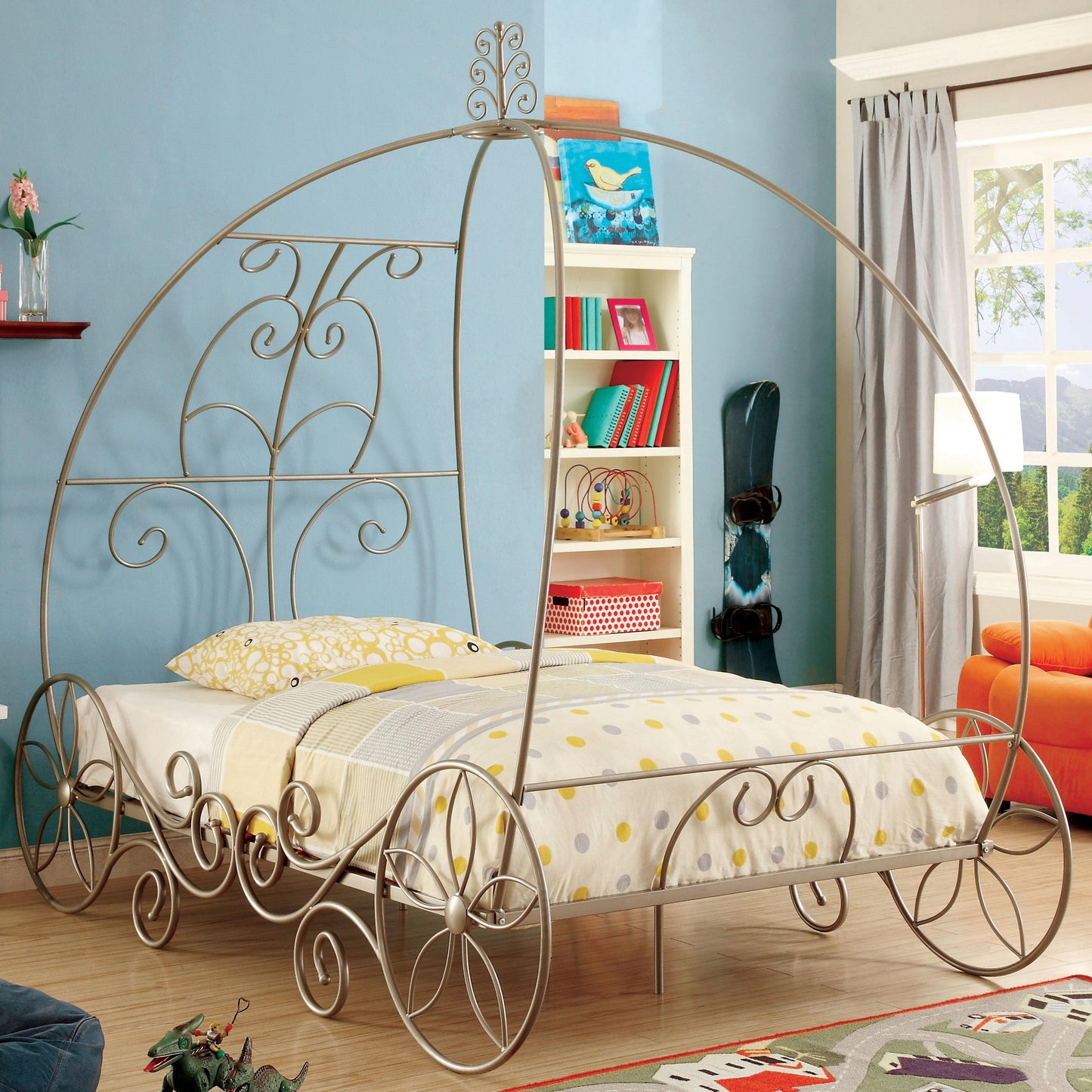  Furniture of America Kids Beds Bed CM7705CPN-F IMAGE 1