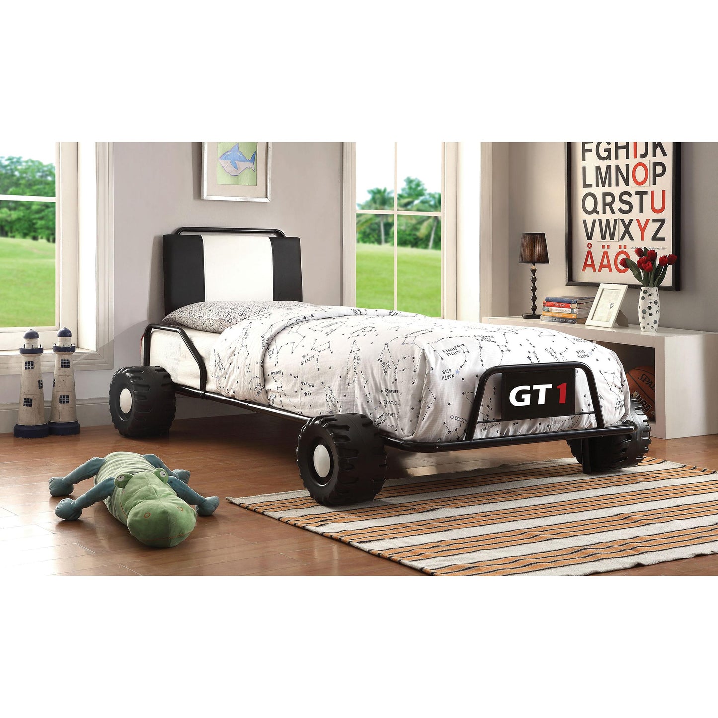  Furniture of America Kids Beds Bed CM7285BK-BED IMAGE 3