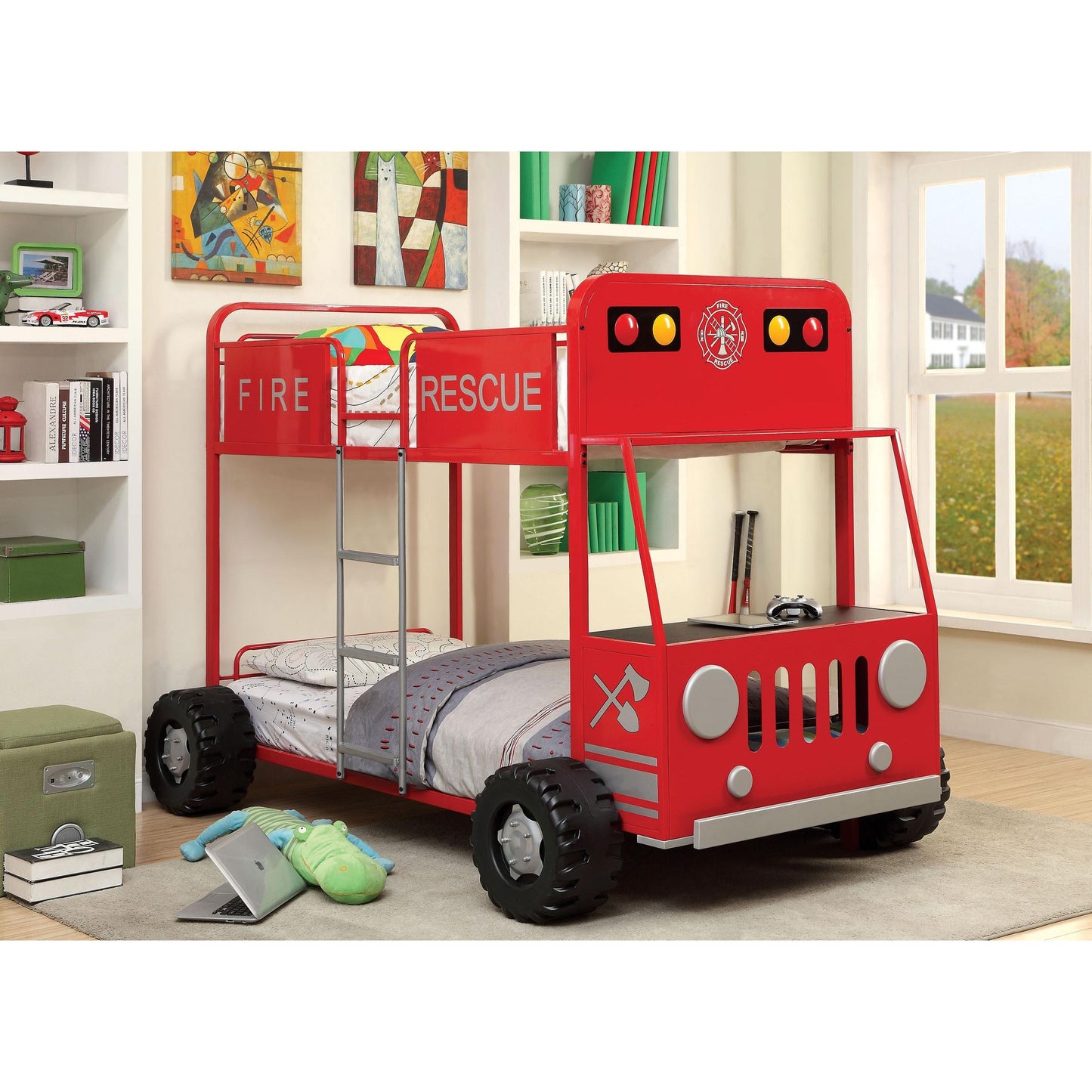  Furniture of America Kids Beds Loft Bed CM-BK1043-BED IMAGE 4