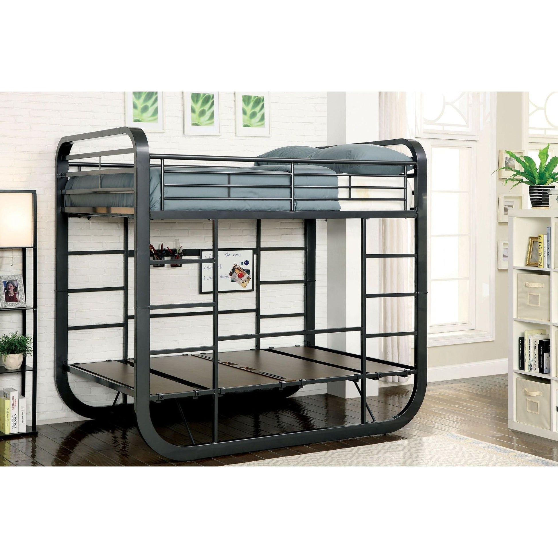  Furniture of America Kids Beds Bunk Bed CM-BK1050T-BED IMAGE 2